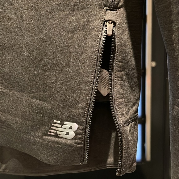 New balance sweater, small, dark charcoal grey colour, great condition - Picture 2 of 8